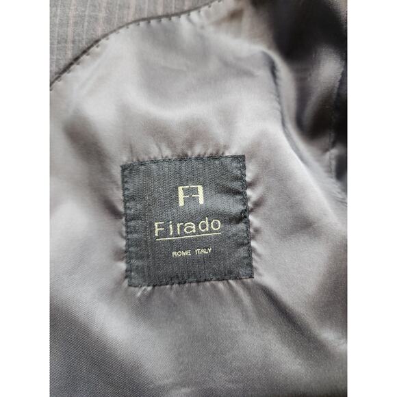 Firado Rome Italy Wool Suit Jacket 54L US Blazer Sport Coat Super 130s Italian - Picture 3 of 16